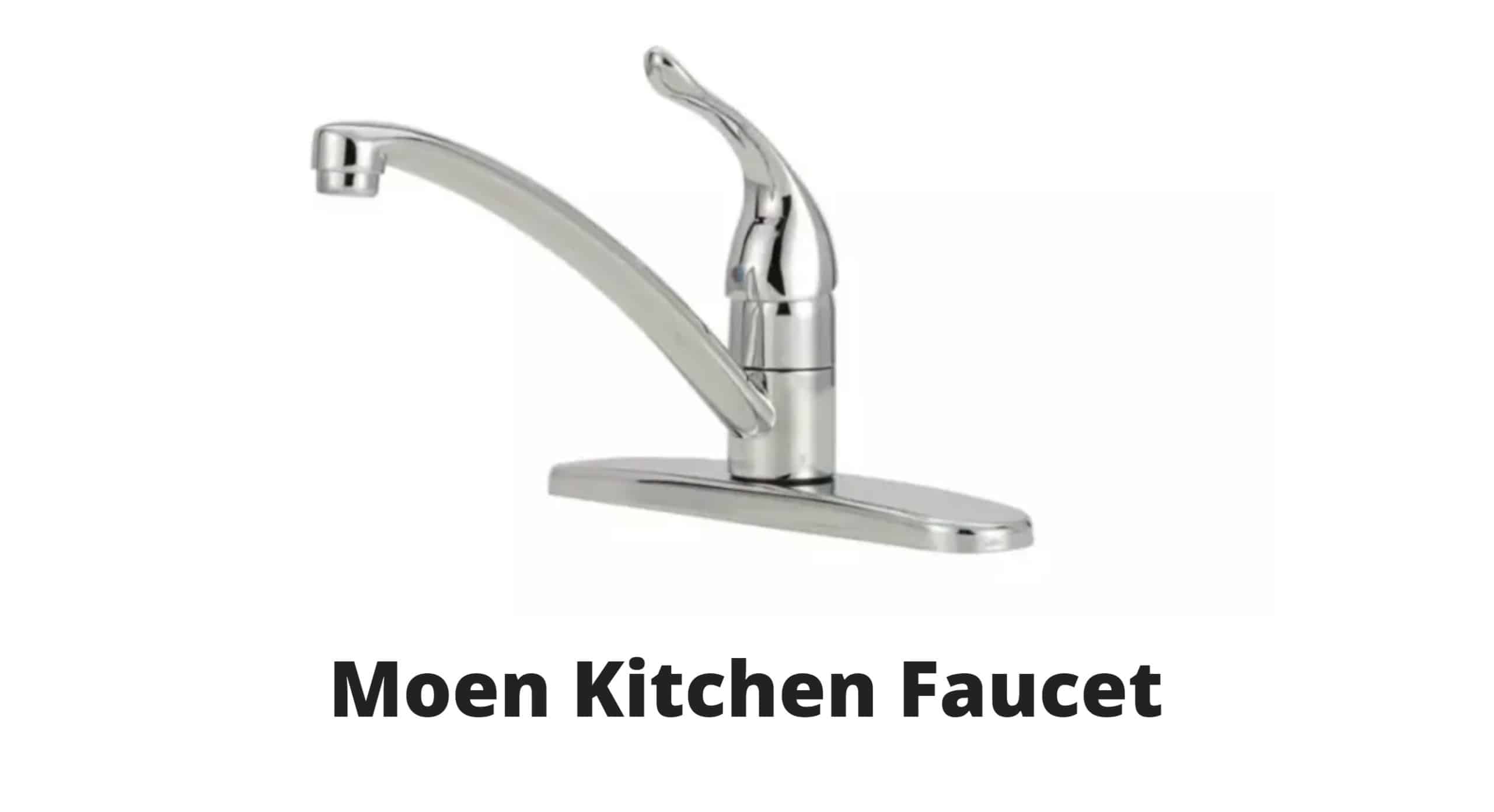 Moen single handle kitchen faucet repair